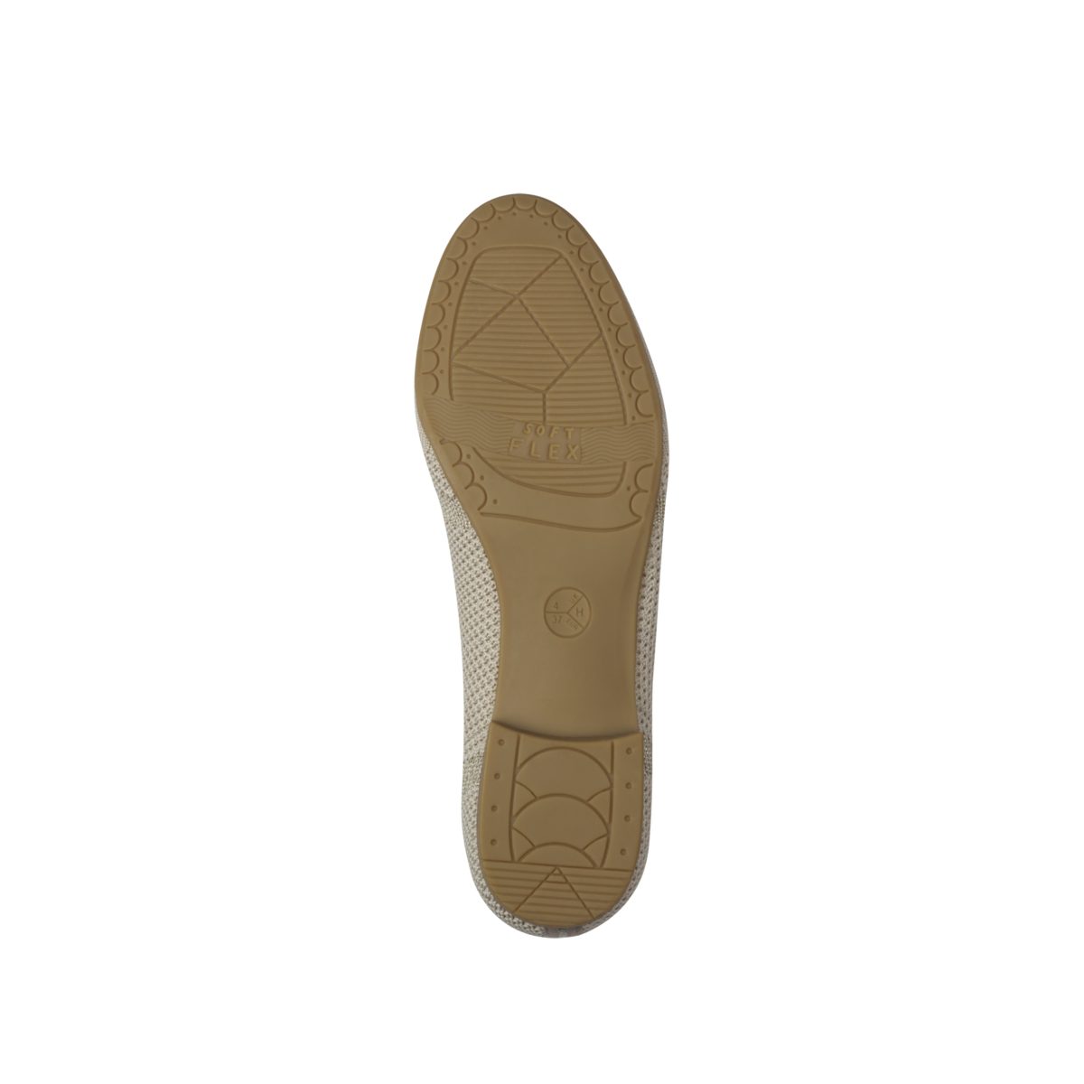 Slipper beige gold