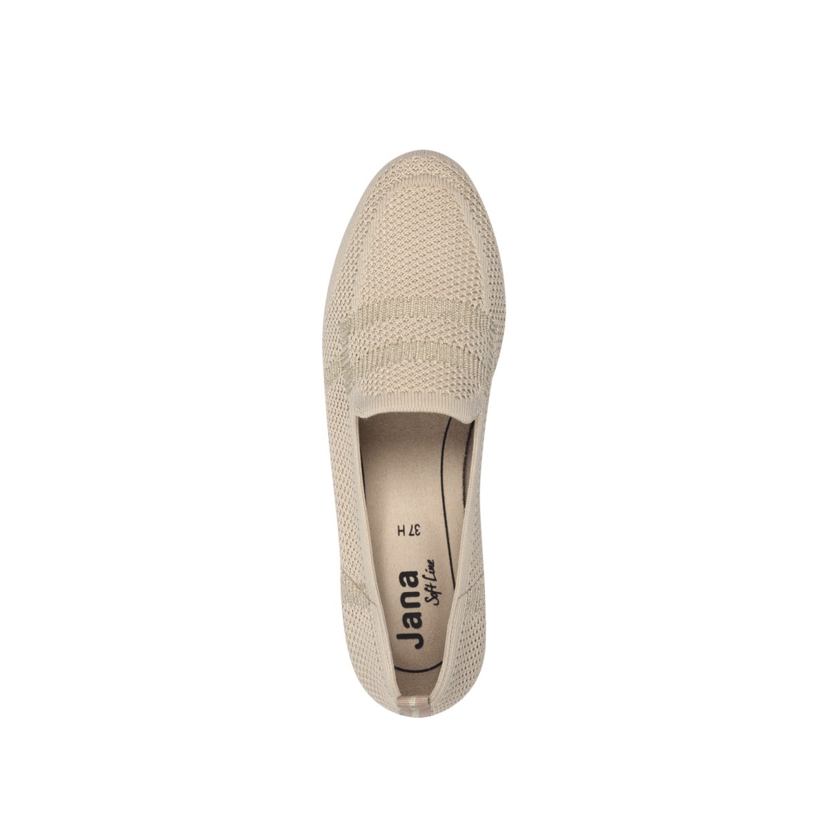 Slipper beige gold