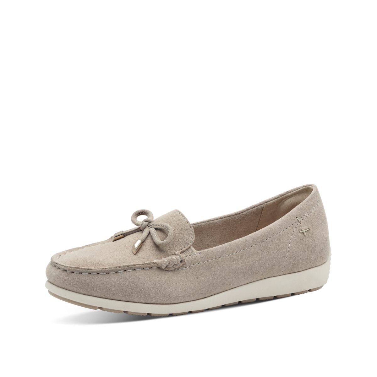 Slipper beige suede