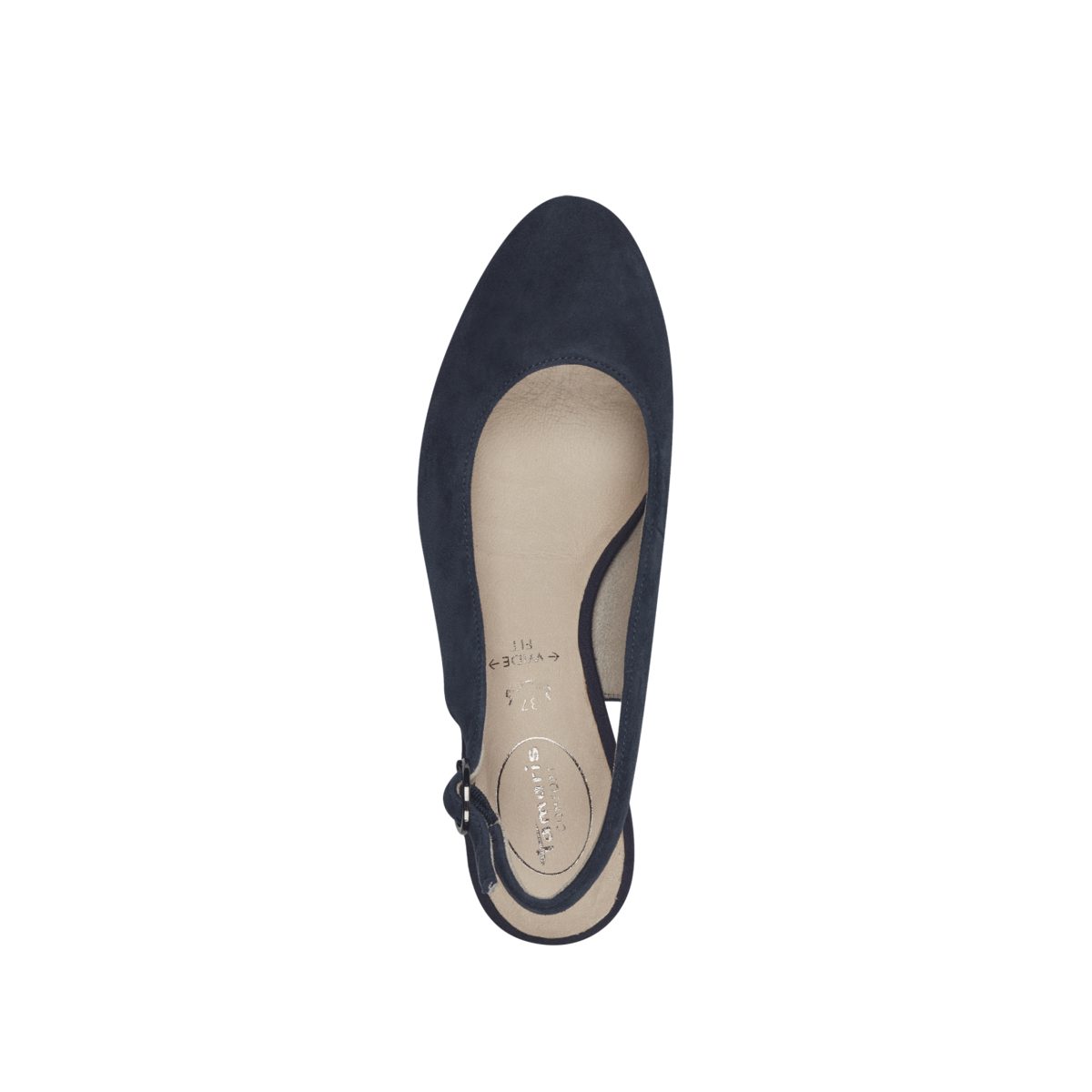 Slingpumps navy suede