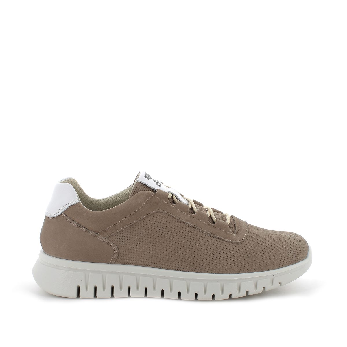 Sneaker nocciola Pelle