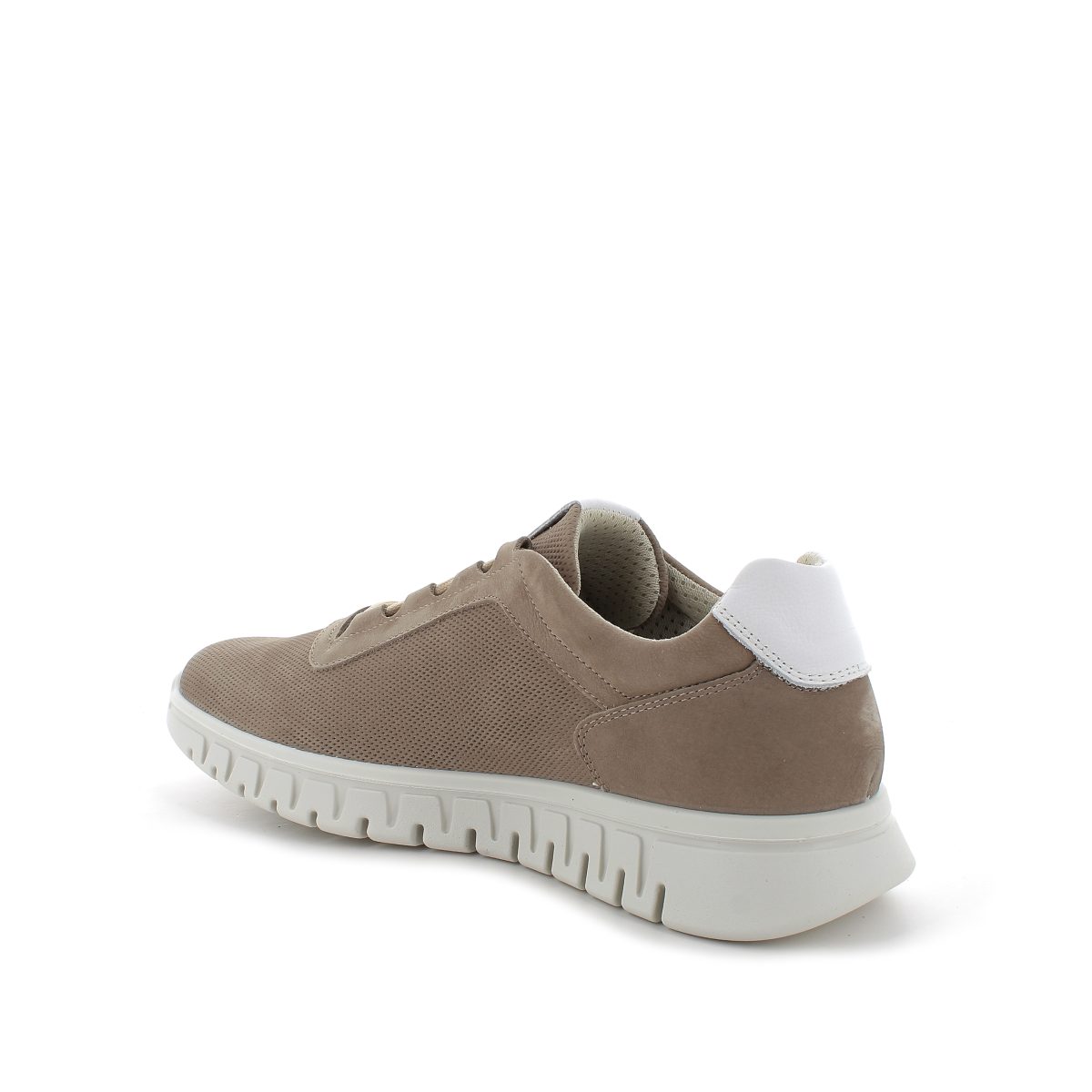 Sneaker nocciola Pelle