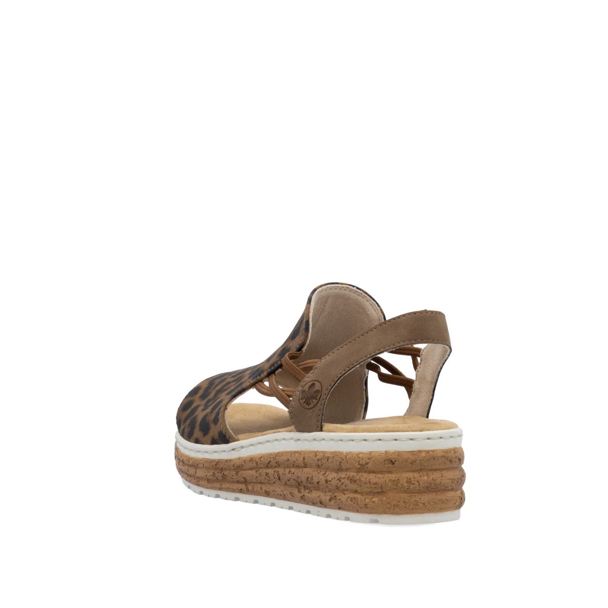 Sandalette Leo braun wood